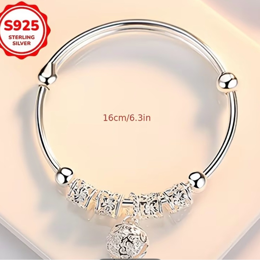 Sterling Silver Charm Bracelet